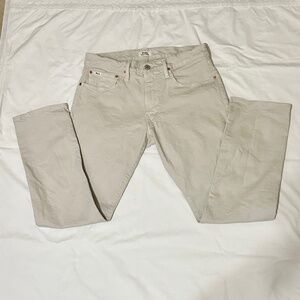 Ralph Lauren Polo Varick Jeans Slim Straight Leg Wheat 32x30